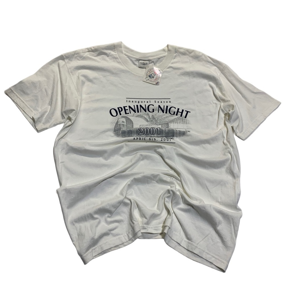 💜 Vintage 2001 Miller Park “Opening Night” Tee – Gear for Sports Size XL